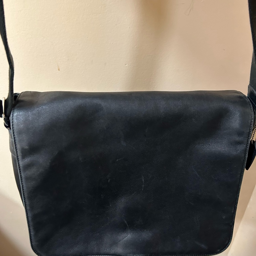 Coach leather messenger bag/ briefcase/ laptop bag - Picture 2 of 13